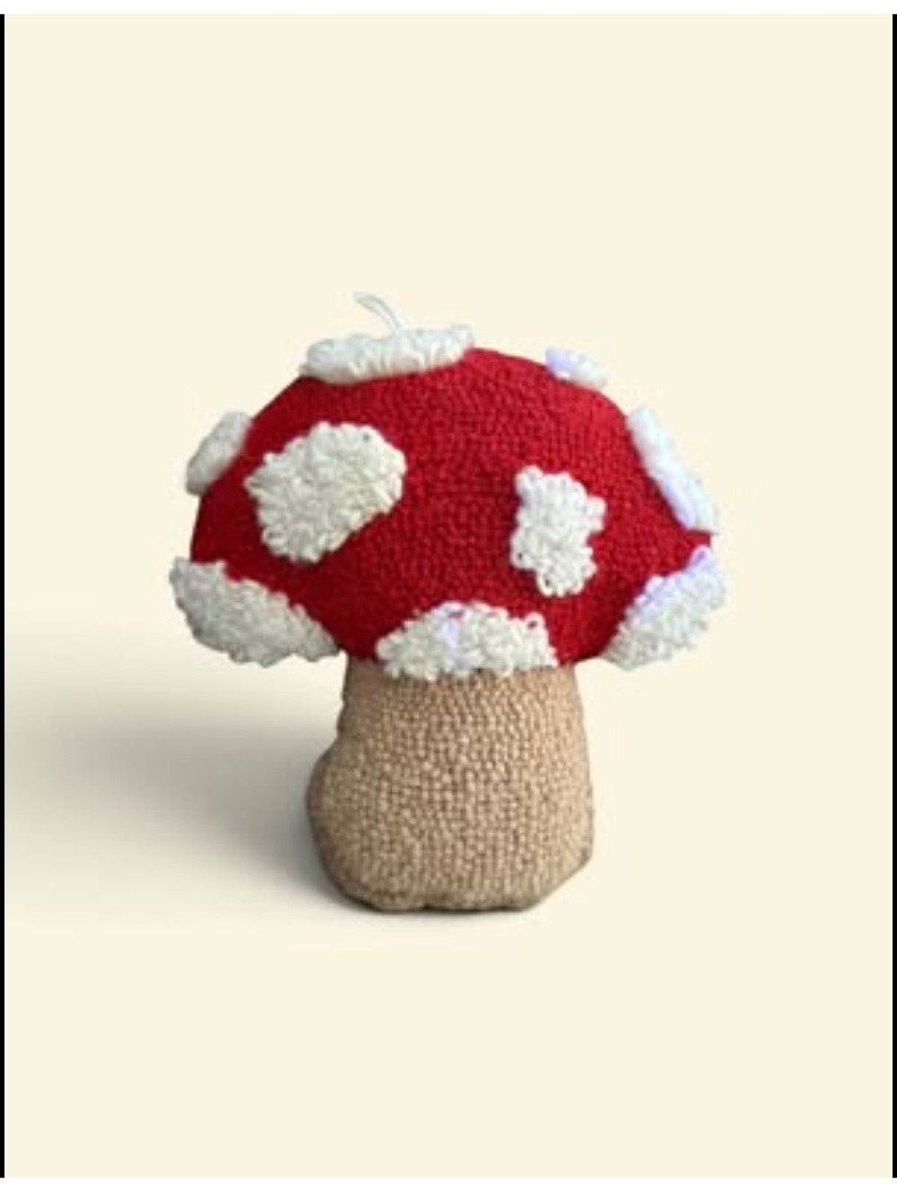 Adorable Plush Mushroom Pillow